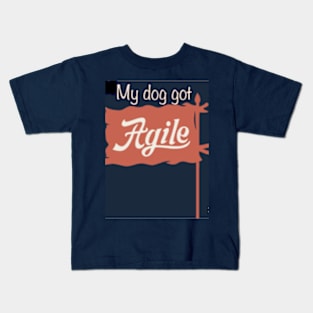 My dog got flag Kids T-Shirt